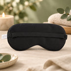 Blue and White Porcelain Mulberry Silk Sleep Mask