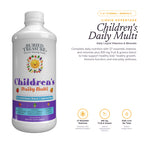 Children's Daily Liquid Multivitamin, Vitamins & Minerals, Natural Fruit Flavors, 16 servings