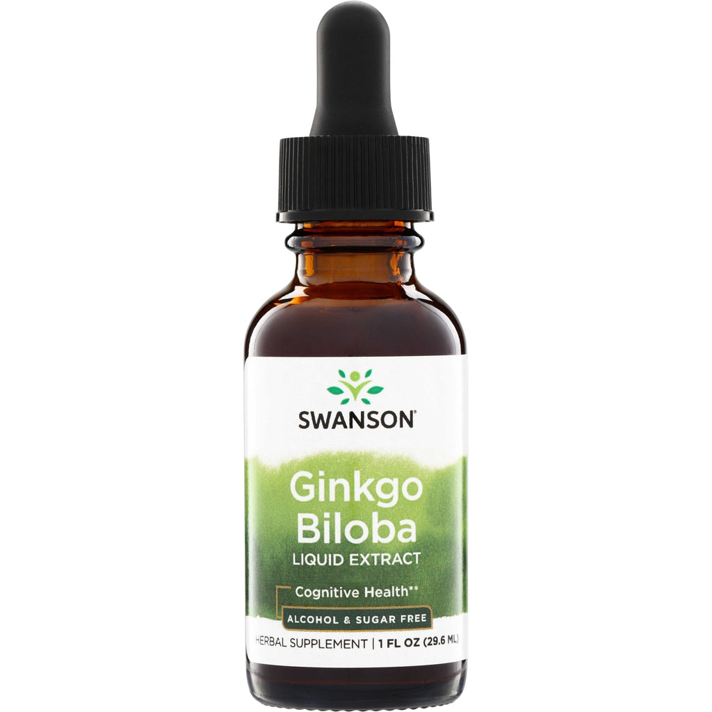 Ginkgo Biloba Liquid Extract - Alcohol & Sugar Free