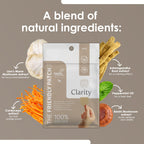 Clarity Focus Patch: Lions Mane Mushroom, Reishi Mushroom, and cordyceps 8 patches