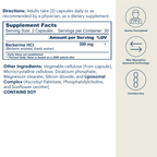 Liposomal Berberine 300mg - Capsules (60 count / 30 servings)