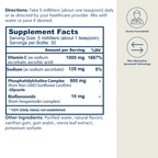 Liposomal Vitamin C - Liquid - Sunflower Formula (5 FL OZ / 30 Servings)