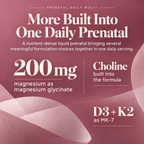 Prenatal Plus DHA Once-Daily Liquid Prenatal Multivitamin, for Preconception, Pregnancy & Lactation, Fruit Flavored, 16 fl oz