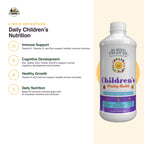 Children's Daily Liquid Multivitamin, Vitamins & Minerals, Natural Fruit Flavors, 16 servings