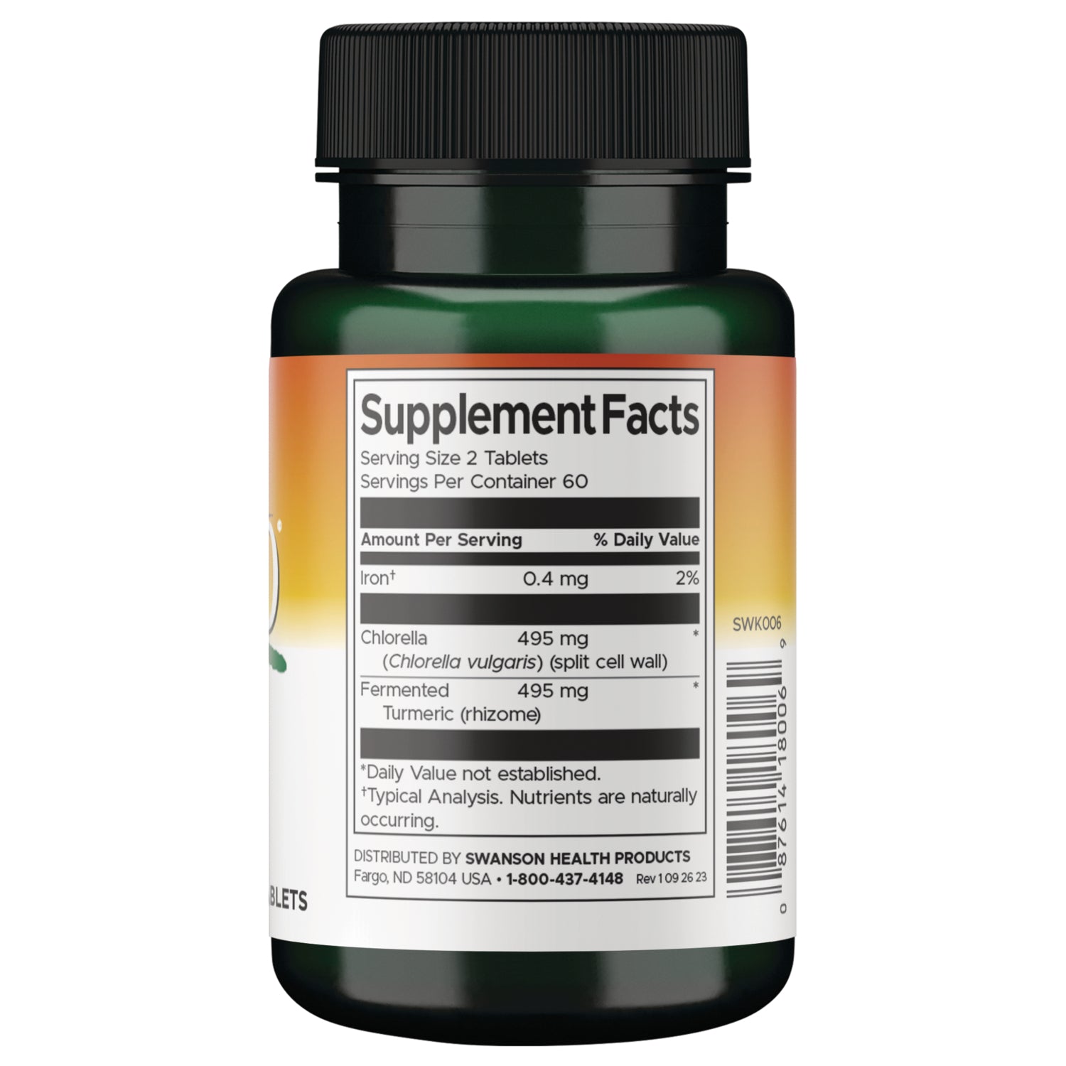 Chlorella & Fermented Turmeric