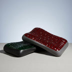 Black Diamond Phantom Gel Memory Foam Pillow – Slow-Rebound Cooling Support in Green & Red