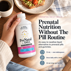 Prenatal Plus DHA Once-Daily Liquid Prenatal Multivitamin, for Preconception, Pregnancy & Lactation, Fruit Flavored, 16 fl oz