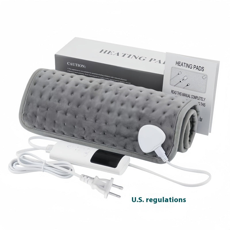 Electric Heating Pad, 60 × 30 cm, Gray