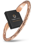 Pure Copper Cuff Bracelet – Distressed