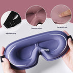 3D Blackout Sleep Mask in Polyester