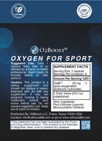 Oxygen For Sport 6-Pack Supplement