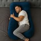 HerPillow Ultimate 5-in-1 Premium Full-Body Pillow for Men – Luxury Comfort & Support