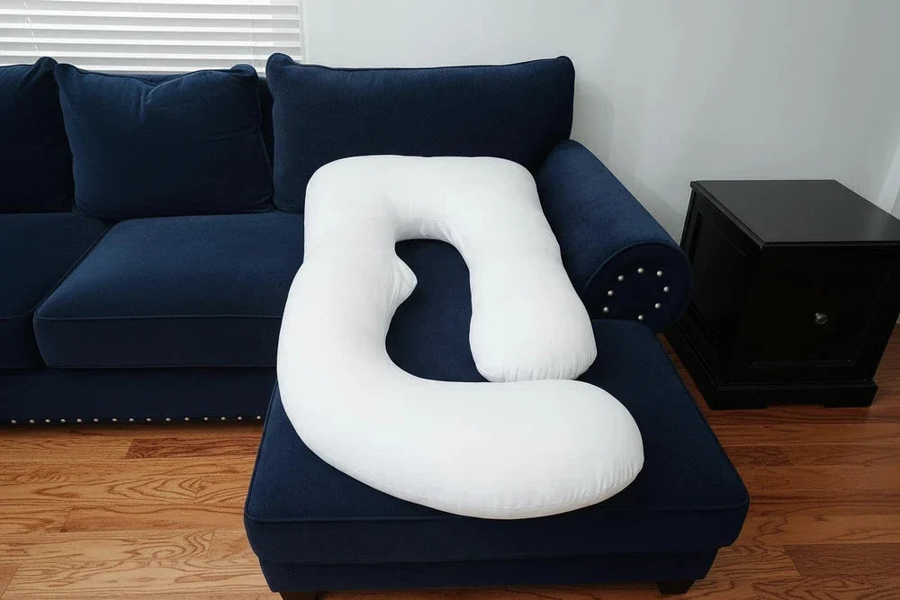 HerPillow Ultimate 5-in-1 Premium Full-Body Pillow for Women – Elevated Comfort & Support