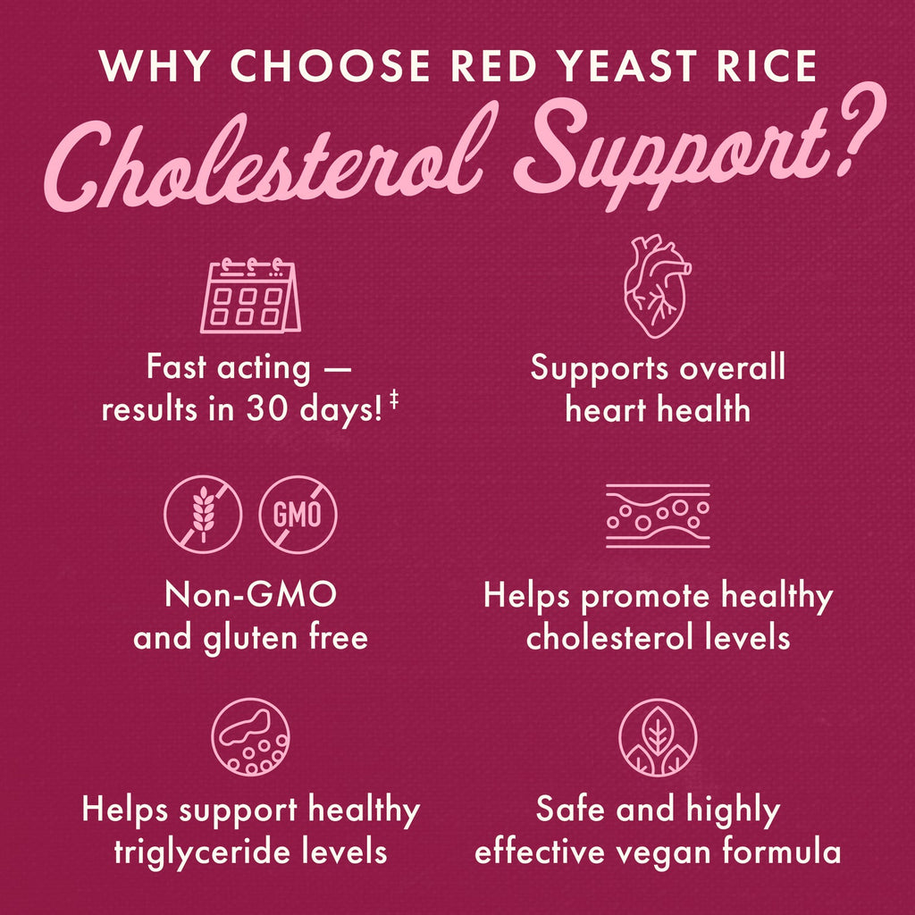 Red Yeast Rice Cholesterol Support - Featuring KaraHeart