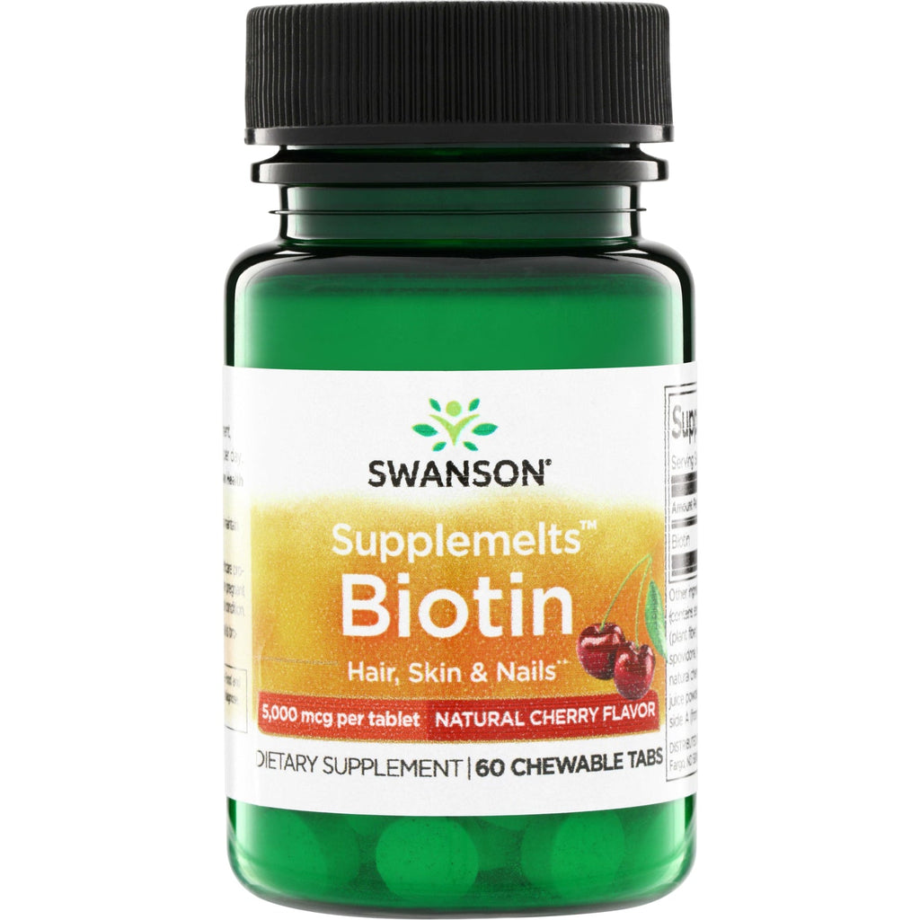 Supplemelts Biotin - Natural Cherry Flavor