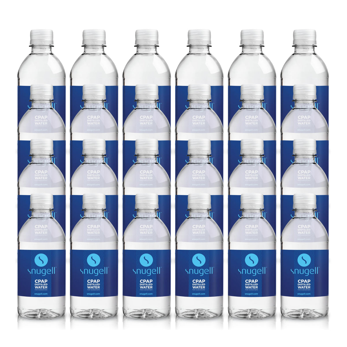 Distilled Water for CPAP Machines (24-Pack, 12 oz)