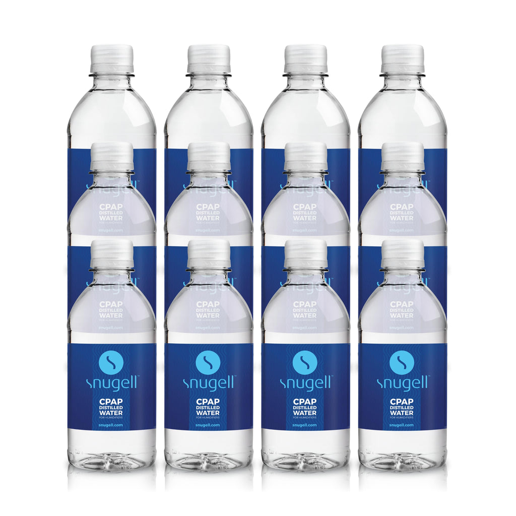 Distilled Water for CPAP Machines (12-Pack, 12 oz)