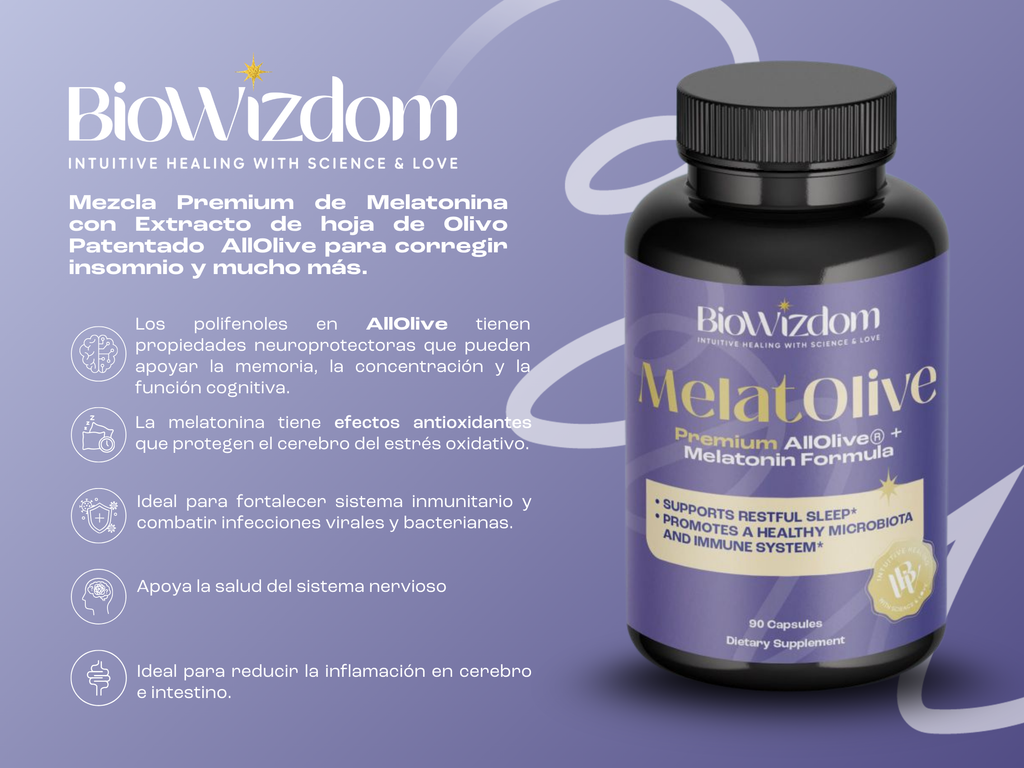 BioWizdom MelatOlive Capsules (90 count)