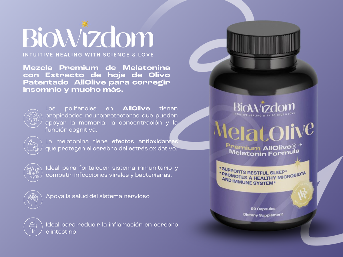 BioWizdom MelatOlive Capsules (90 count)