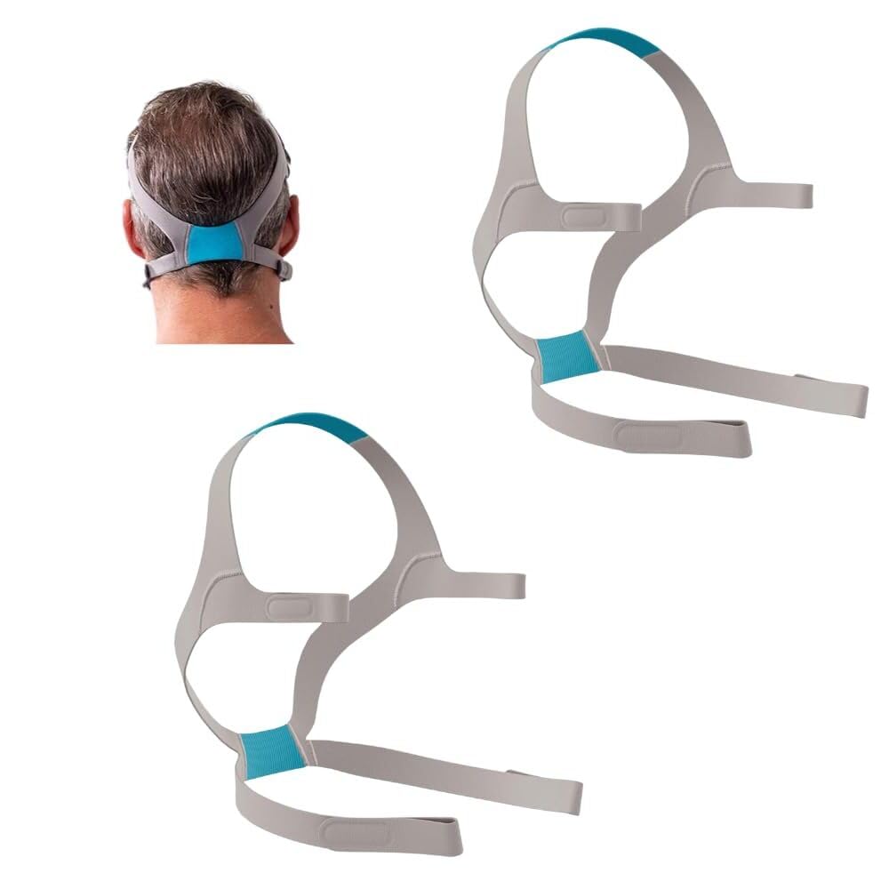 Replacement Straps for AirFit ResMed N20 Large Nasal Pillow CPAP Mask by Snugell (2-Pack)