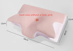 Space Cotton Memory Foam Pillow – Slow-Rebound Sleep Pillow in 5 Colors, Non-Porous or Ventilated