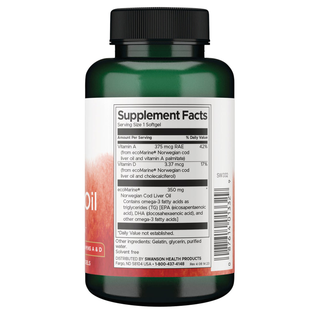 Norwegian Cod Liver Oil - 2 Pack