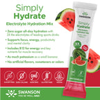 Simply Hydrate Electrolyte Hydration Mix - Watermelon