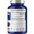 NusaPure Nicotinamide with Resveratrol (Vitamin B-3) 500 mg - 180 Vegetarian Caps (Non-GMO & Vegan)