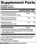 Ketava Keto BHB Capsules | 60 Capsules