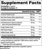 Livelle Milk Thistle Liver Support Supplement | 60 Capsules