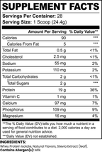 Veluna VA Pure3 Whey Protein Isolate Powder |24.1oz (683g)