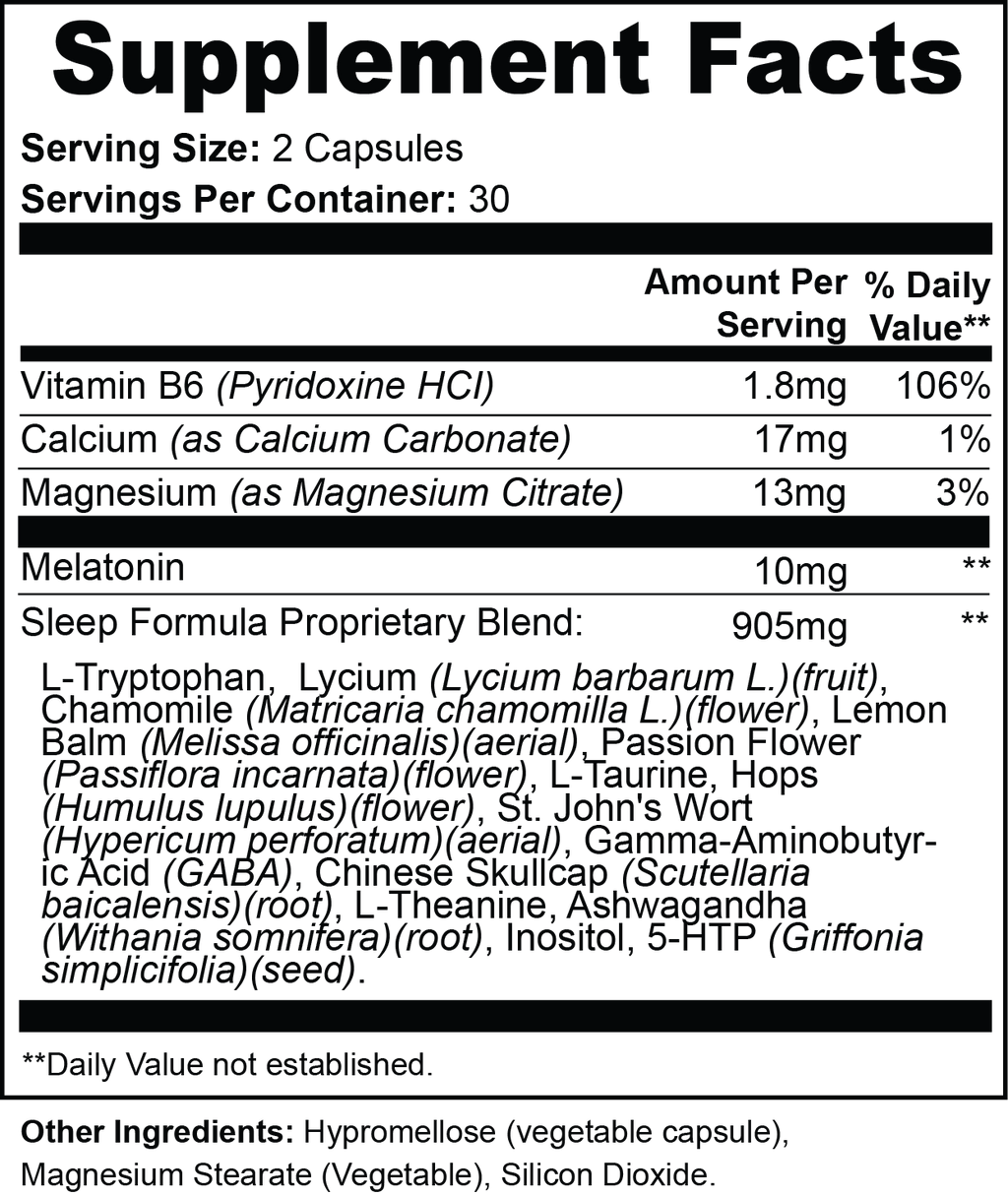 Tranquiva Sleep Support | 60 Count