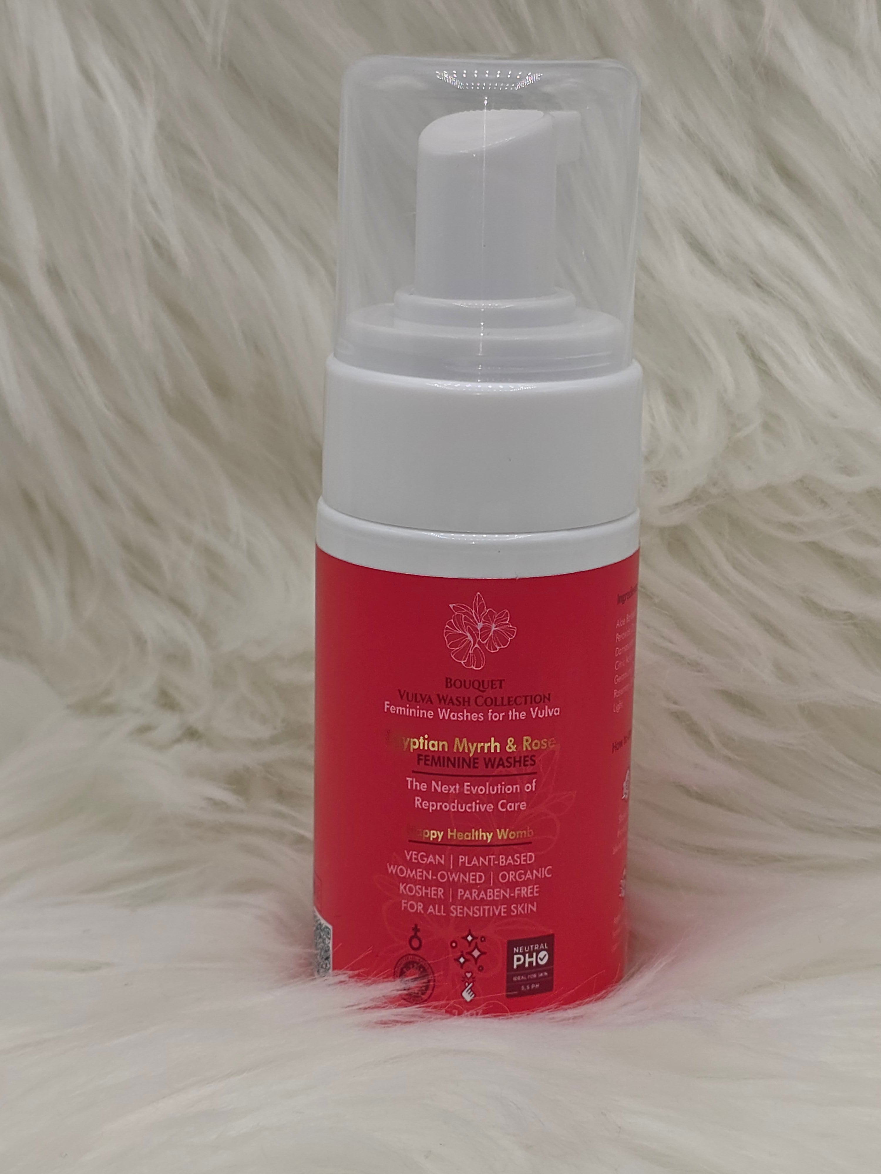 Certified Vegan, Organic, and Kosher Vulva Wash (4 Varieties) - Lower Price!