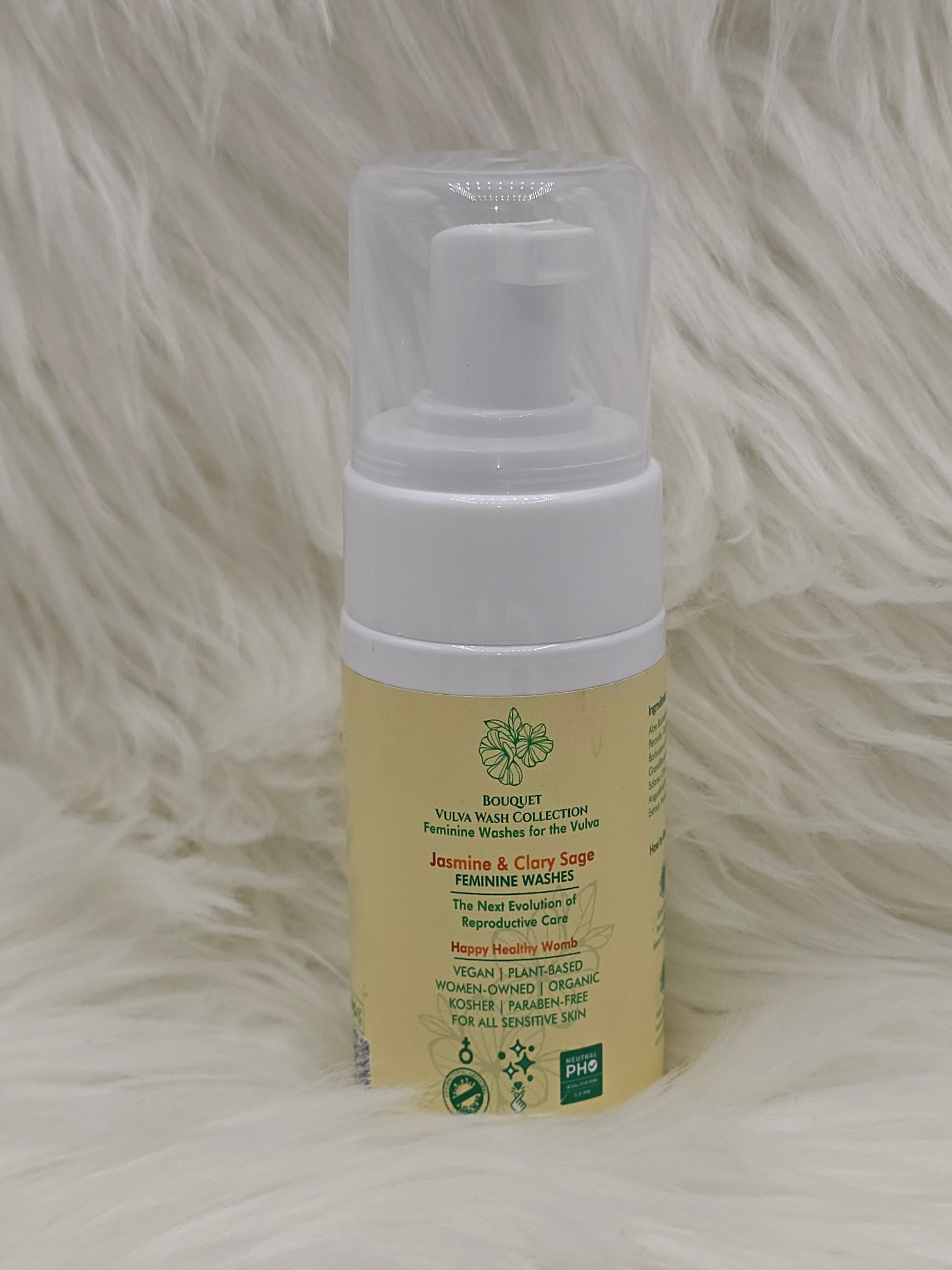 Certified Vegan, Organic, and Kosher Vulva Wash (4 Varieties) - Lower Price!
