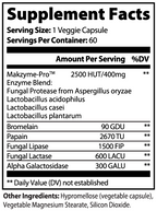 Nutrinex Digestive Enzyme Pro Blend Supplement | 60 Count