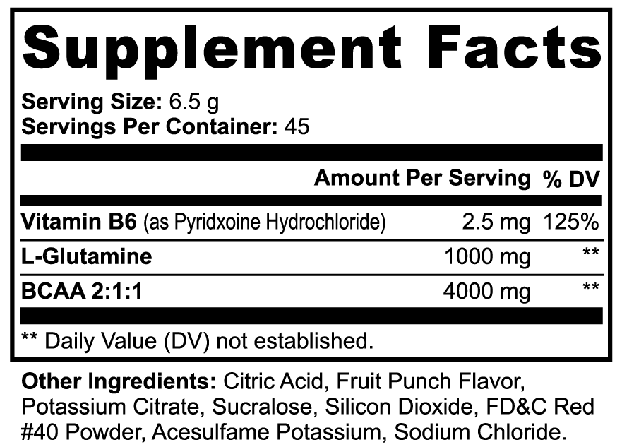 Zerixa BCAA Amino Complex - Muscle Recovery & Protein Synthesis | 292g
