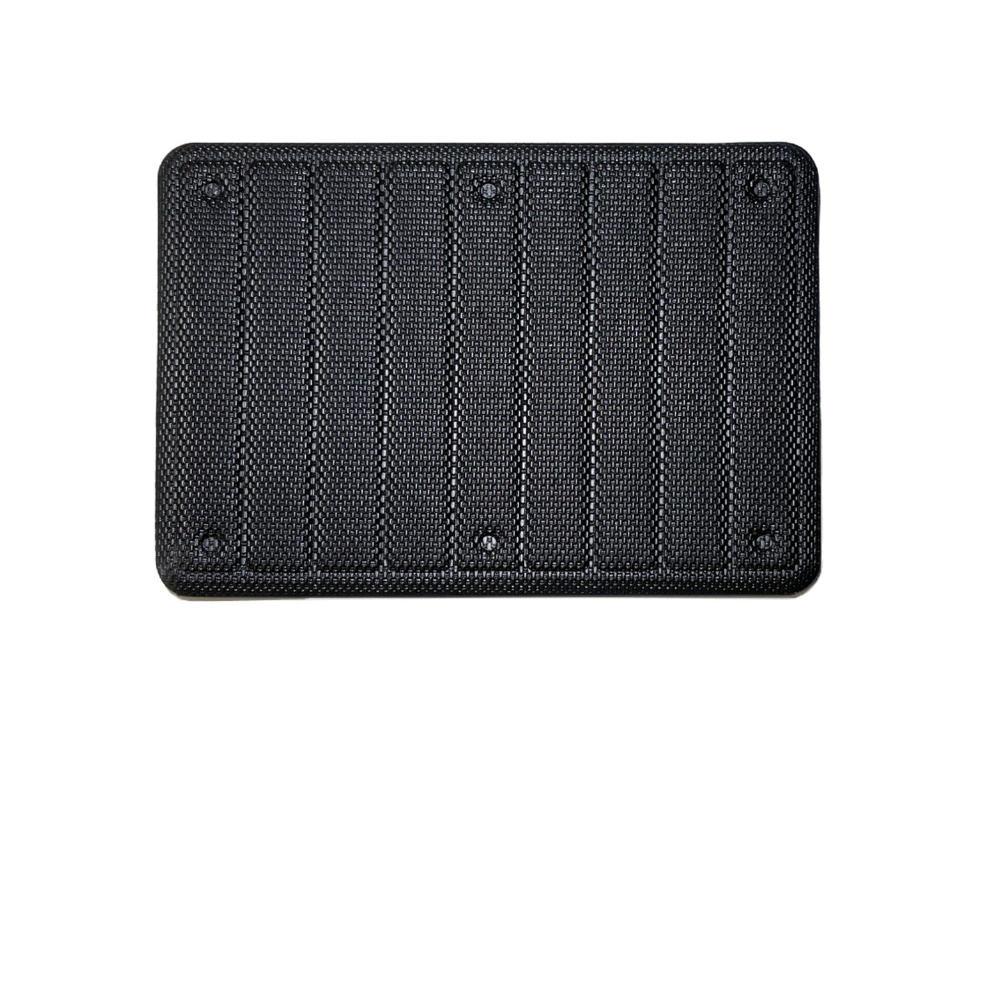 3D FRICTION EX-PLUS HEEL PAD SIZE: B 10.5 x 8 (INCLUDE 6 SETS HEX SCREWS, 2 HEX KEYS, HOLE PUNCH TOOL)