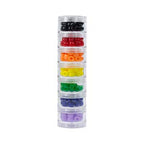 GMS Small 7 Day Stack-able Pill Organizer Case for Medication, Vitamins, and Supplements with 7 Lids - one for Each Portable and