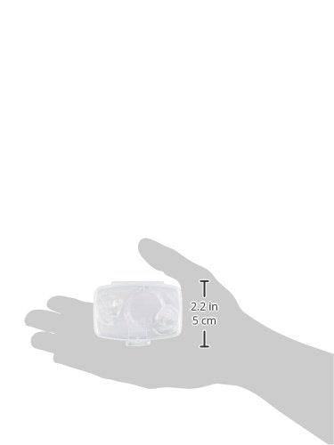Docs Pro Plugs DFFL5 Medium Vented Pro Ear Plugs with Leash, Clear