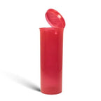 Child-Resistant 60 Dram 7.5 Oz Pop-Top Vial with Hinged Lid Airtight Plastic Empty Pill Bottles for Supplements, Vitamins, Herbs