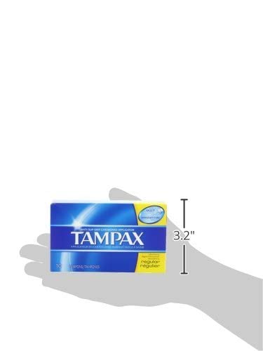Tampax Regular Tampons with Flushable Cardboard Applicator - Regular - 10 ct