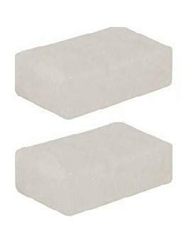 Nozomi Natural Alum Whole Phitkari Piece 100 G X 2 Block, For Shaving, Water Purification, Hair Removal, Deodorant