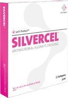 Silvercel Antimicrobial Alginate Dressing 4 x 8 [Carton of 5]
