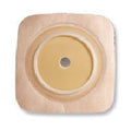 Surfit Natura Durahesive Flexible Skin Barrier With Flange With Tape Collar, Tan, #413166, Size: 1.75 inches - 10/Box by ConvaTe