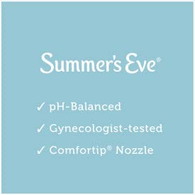 Summer's Eve Extra Cleansing Vinegar & Water Douche 2 Ct (Pack of 4)