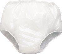 Waterproof Vinyl Pull-On Pant, Medium 26 - 34 (Pack of 3)