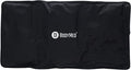 BodyMed Gel Cold Packs, Black, Oversize, 21 in. x 11 in. - Reusable Cold Therapy Ice Pack - Professional Fitness Cold Compress f