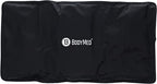 BodyMed Gel Cold Packs, Black, Oversize, 21 in. x 11 in. - Reusable Cold Therapy Ice Pack - Professional Fitness Cold Compress f