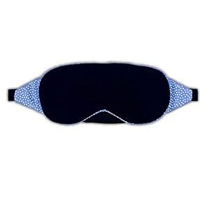 Cotton Sleep Mask | LightBlocking Eye Mask With Adjustable Strap | Soft & Comfortable Night Sleeping Mask | 100% Blackout Desig