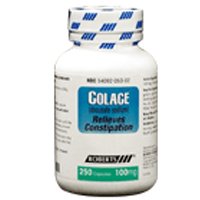 COLACE CAPS 100 MG Size: 250